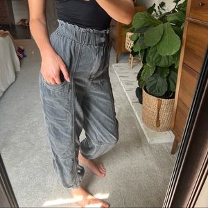 High waisted boho trouser